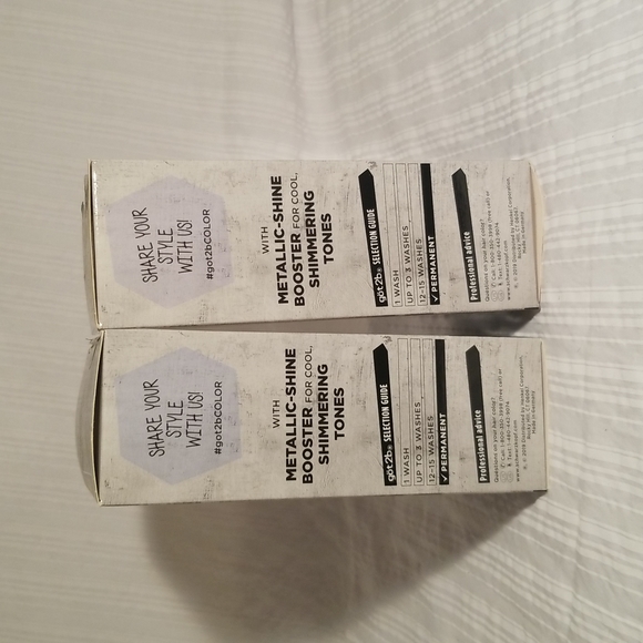 Schwarzkopf Got2b Selfie-Ready with Metallics Cosmic Teal M75, Lot of 2 - Picture 3 of 8